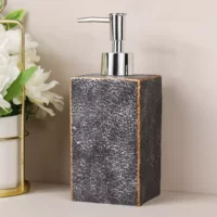 Бутылка из смолы с эмульсией, мраморный песчаник, вогнутый и выпуклый узор, специальный креативный шампунь для отеля, гель для душа, бутылка для дезинфицирующего средства для рук