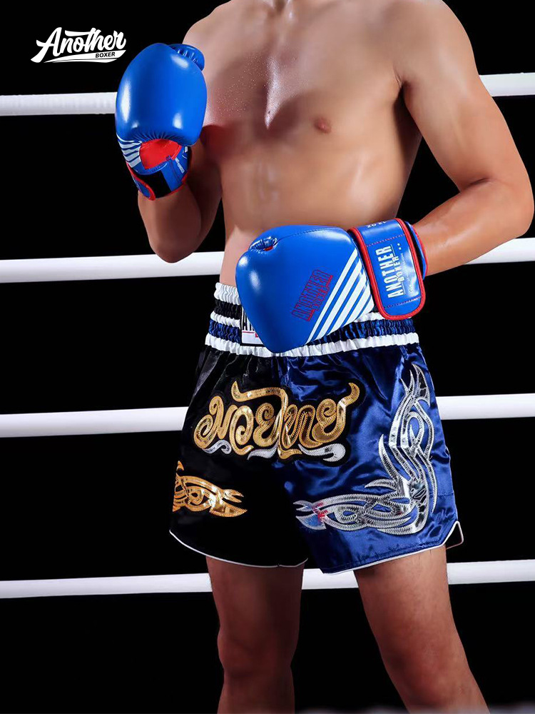 Venta al por mayor guantes de boxeo Sanda adultos guantes de boxeo entrenamiento saco de boxeo guantes de lucha de competición para hombres y mujeres/niños