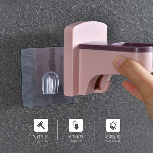 Household Punch-Free Hair Dryer Rack | Bathroom Wall-Mounted Electric Hair Dryer Storage Shelf | Hair Dryer & Blow-Dryer Holder for Organized Storage