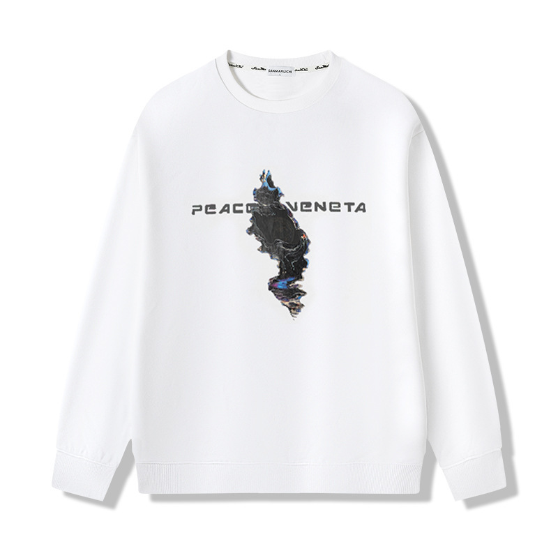 [Special Offer] Temperature Changing New Autumn and Winter Sweatshirt Eye of the Universe Casual Trendy Long Sleeve Top for Men and Women