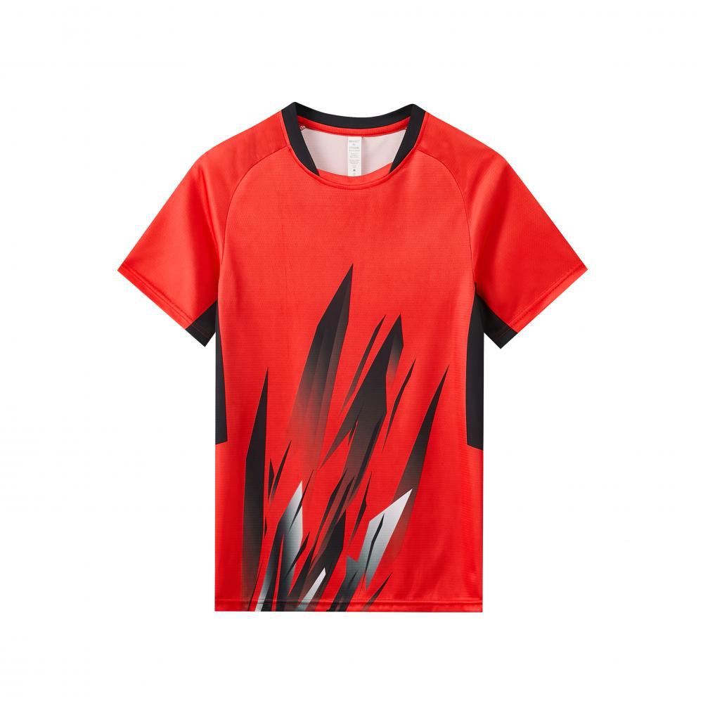 26 nuevas chaquetas de bádminton impresión instantánea de secado rápido transpirable tenis de mesa ropa de tenis de mesa marca de la misma luz