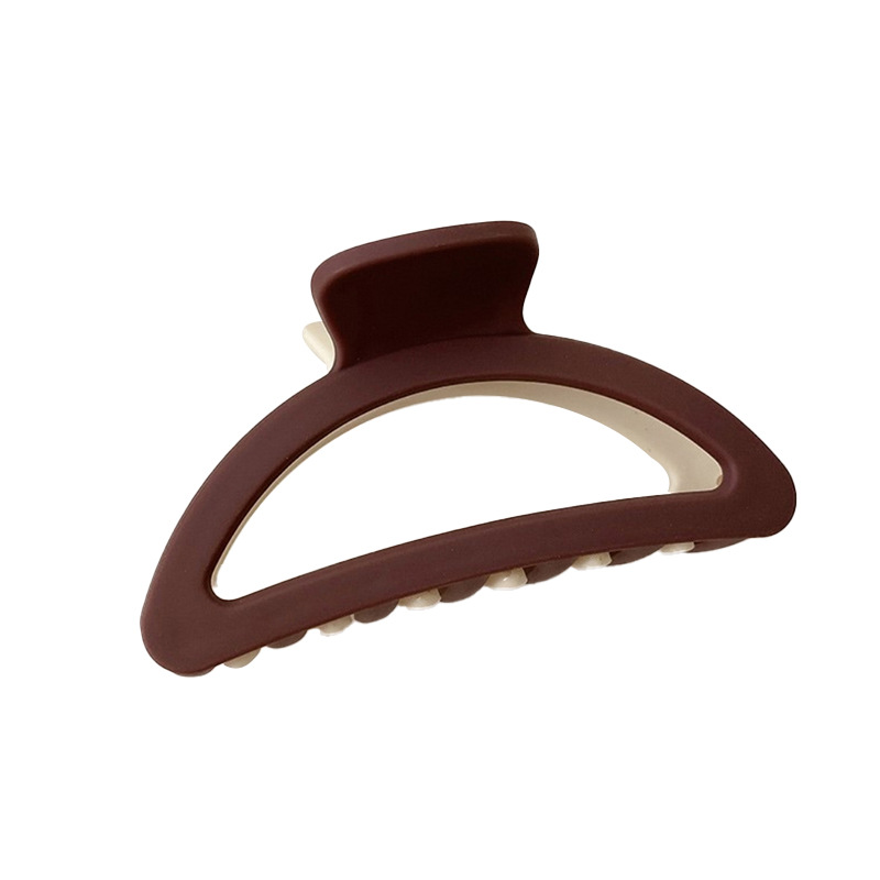 Horquilla de nuevo clip de la cabeza retro francés horquilla updo clip de pelo lindo clip de tiburón de doble cara accesorios para el cabello japonés y coreano