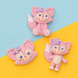 玲娜贝尔公仔树脂配件 diy发饰材料包 奶油胶手机壳贴片冰箱贴