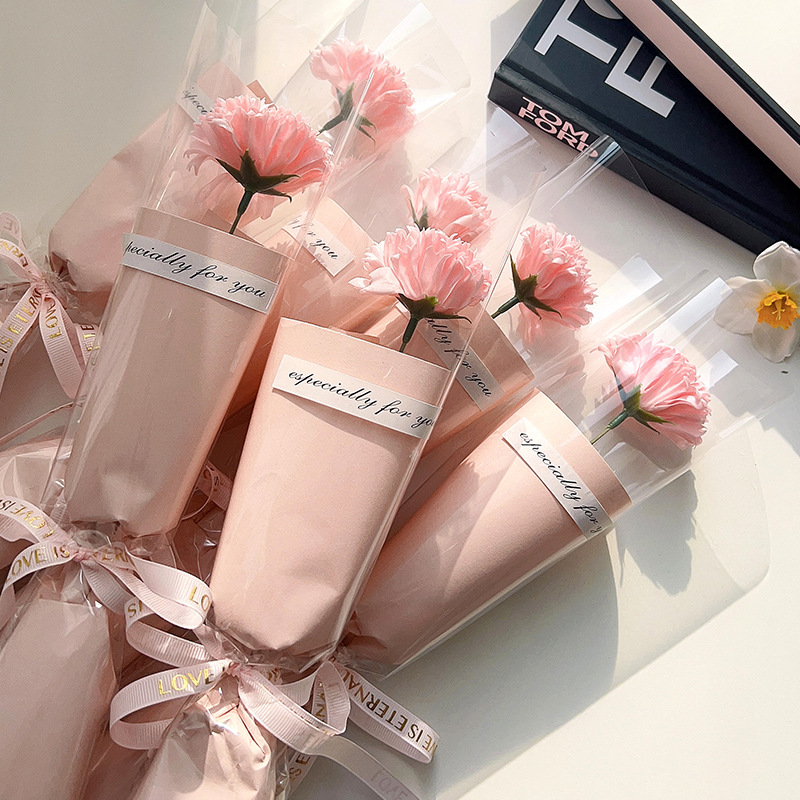 Ramo de flores eternas en caja, regalo para San Valentín y Día de la Madre.