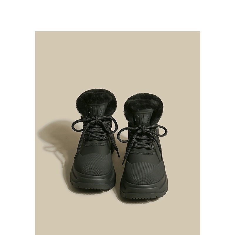 New winter padded padded padded shoes platform boots_voghion.com
