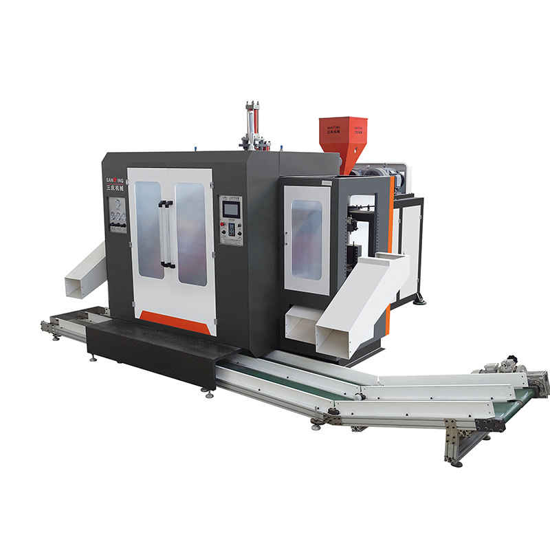 10 litros completamente automático una máquina de moldeo por soplado seis máquina de soplado de botellas para producir cubierta de polvo de botellas de cajas de rodamientos