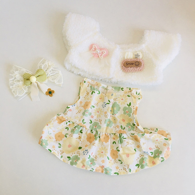 No. s Beier Lulu ropa 30cm conjunto oso muñeca ropa hecha a mano oso de peluche muñeca regalo para niñas