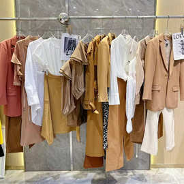 哥-弟阿玛施风格-唯媚WEIMEI25秋女装品牌折扣外贸批发走份尾货