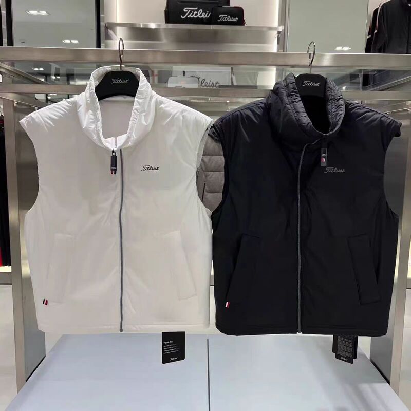 Autumn and Winter New Style Golf Women's Sleeveless Vest, Outdoor Casual Versatile Youthful High-End Slim-Fit Vest Trendy Autumn and Winter New Style Golf Women's Sleeveless Vest, Outdoor Casual Versatile Youthful High-End Slim-Fit Vest Trendy