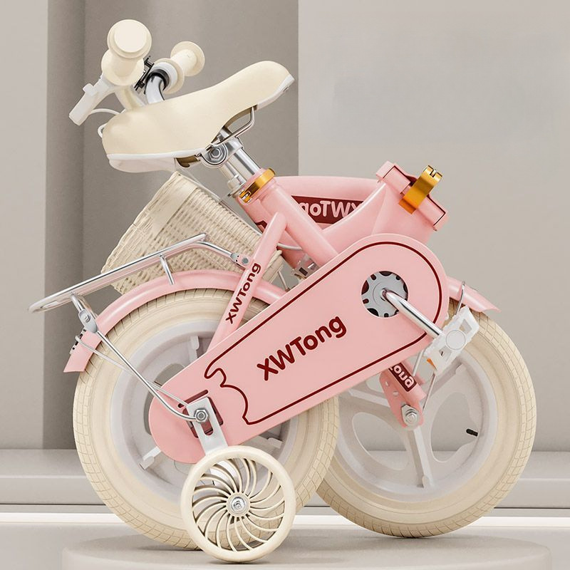 $Retro Children's Bicycles ---- Foldable Children's Bicycle for Boys and Girls Aged 10 Years Old