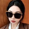 Square fashionable sunglasses suitable for men and women, design trend lens, glasses, simple and elegant design