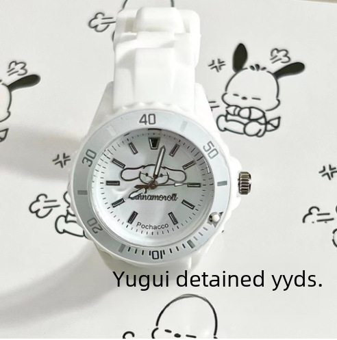 Ins Japanese-style niche design cute women's Pochaco dog cartoon high-quality watch for primary and middle school students