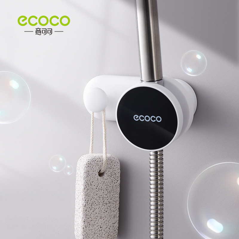 Soporte de ducha boquilla de cabezal de ducha universal asiento colgante sin punzón soporte de ventosa ajustable base de lluvia de baño