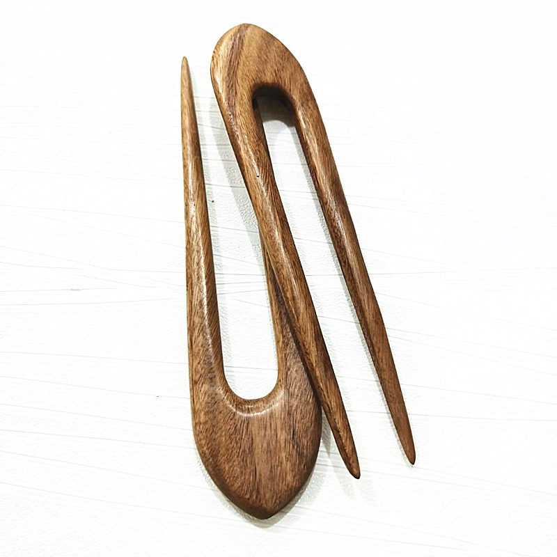 Классическая заколка для волос из sandalwood Ebony, китайская шпилька, аксессуар, оптовая продажа