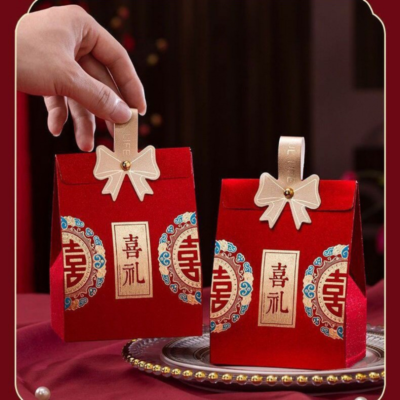 Small size [6-8 candies] cannot be filled with cigarettes - new style [gilt wedding gift]