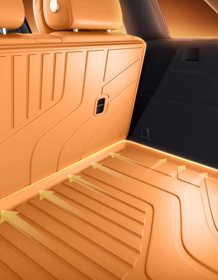 Specially Used for Wei Brand Alpine 8 Trunk Mat Tpe25 Wey Car Seven-Seater Modified Decorative Accessories Foot Mat Supplies