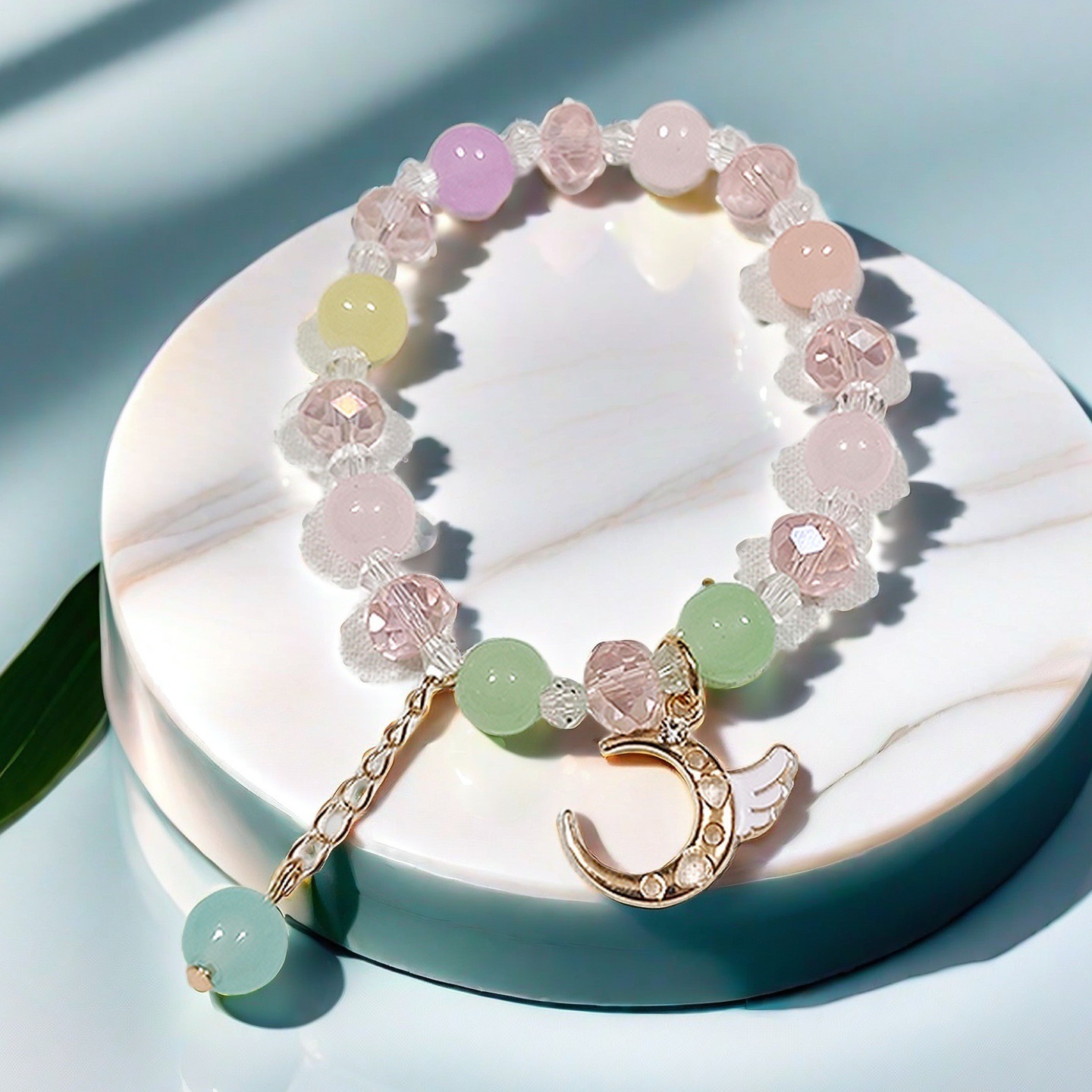 KT14 화이트윙문팔찌