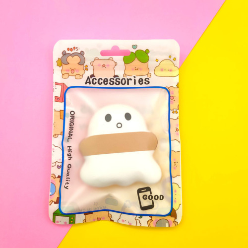 New cute Japanese super soft pillow that does not eat powder toast bread marshmallow air cushion puff