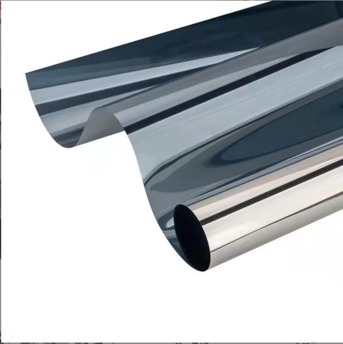 Manufacturer's one-way perspective sun protection and heat insulation film, static cling, no adhesive glass film, solar film for home balcony window sticker