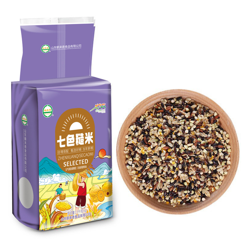 칠색현미 2.5kg 다색현미, 잡곡, 삼색, 오색, 1kg, 2.5kg 햅쌀 OEM 소스 도매