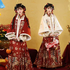 汉服套装;马面裙;童汉服