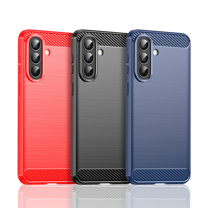 Suitable for Samsung A57 Mobile Phone Case, Galaxy A37 Protective Cover, A27 Brushed Soft Silicone Full-Cover Thickened Solid Color