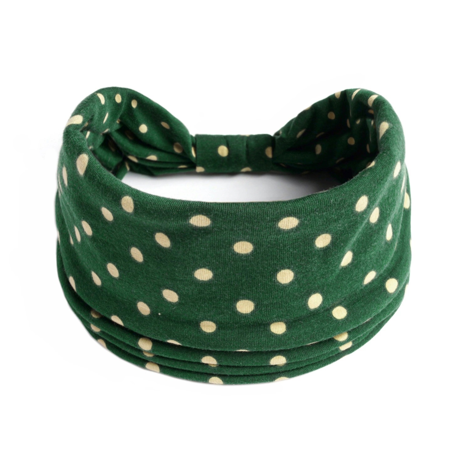 Europa y América nueva impresión elástica deportiva correa de cabello damas banda ancha correa de cabello turbante retrógrado joyas para el cabello de yoga