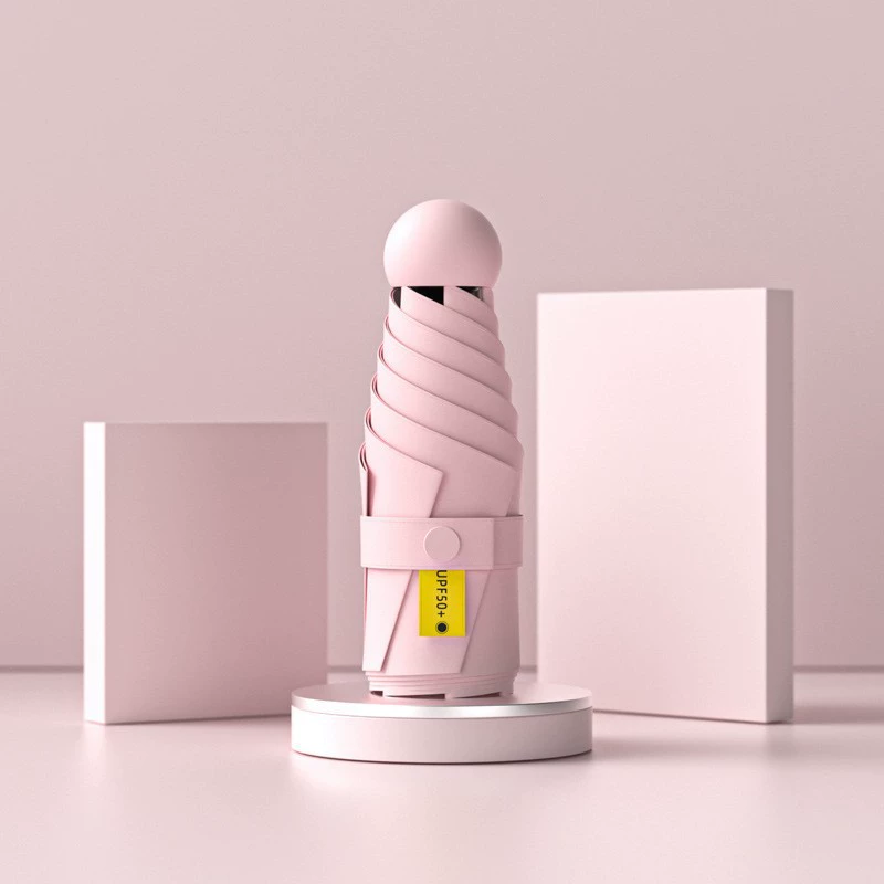 Umbrella solar-powered, small capsule, (Physicals), gradient, wholesale