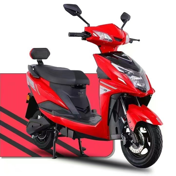 战神电动摩托车高速电摩72V长跑王爬坡王外卖专用外贸跨境大功率