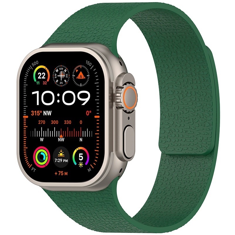 iwatchS10 Apple watch ストラップ applewatch9/8ultra2 ペブルドシリコン磁気ストラップに適しています。|undefined