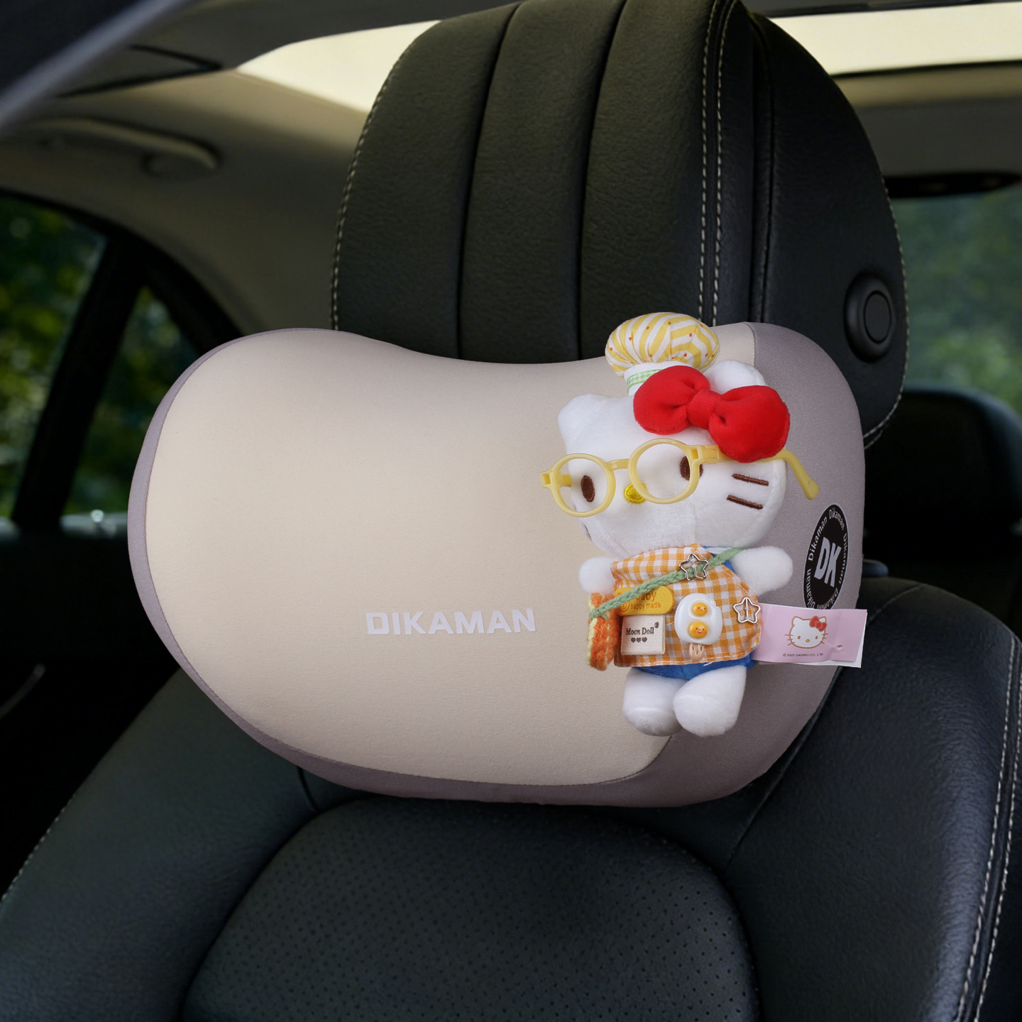 Coche de automóvil lindo almohada de cuello almohada de conducción de automóvil asiento de automóvil principal conjunto de automóvil de conducción universal en todas las estaciones image 10