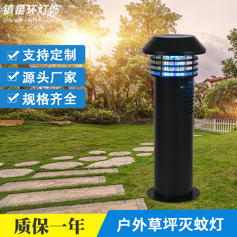 Al Aire Libre comercial eléctrico mosquito asesino lámpara repelente de insectos lámpara mosquito asesino artefacto hogar insecto asesino lámpara impermeable descarga eléctrica mosquito asesino lámpara al por mayor