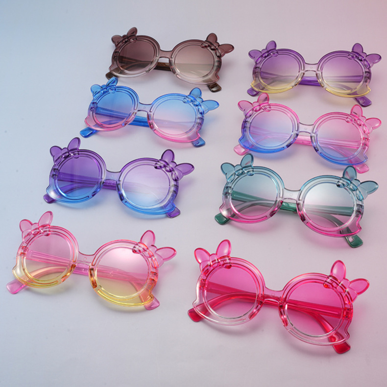 2025 nuevos lindos gafas de sol para niños PC en gafas de sol de comercio electrónico para correr gafas de protección solar UV para niños