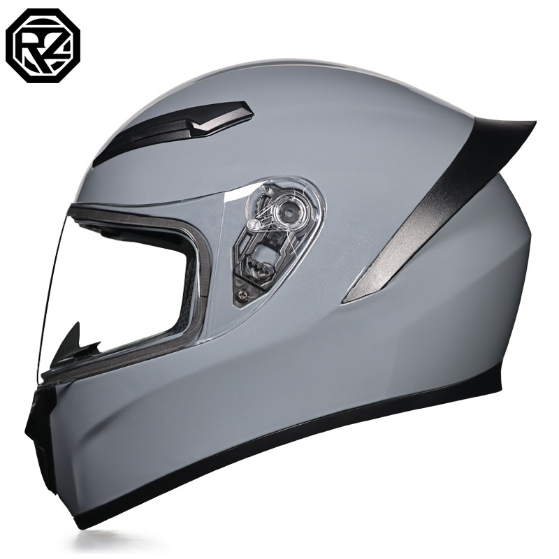 Orz casco de motocicleta 3c DOT certificado Four Seasons unisex coche eléctrico locomotora casco completo casco transfronterizo