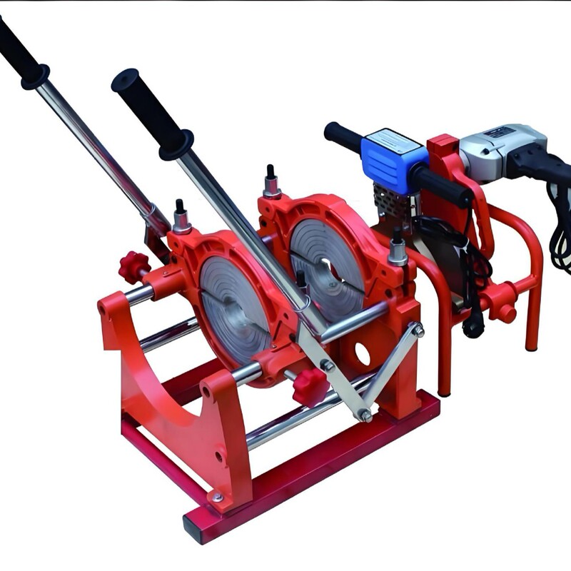 63-200 Manual, Hand Push, Pe Hand-Cranked Hot Melt Machine, Ppr Hot Melt Butt Welding Machine