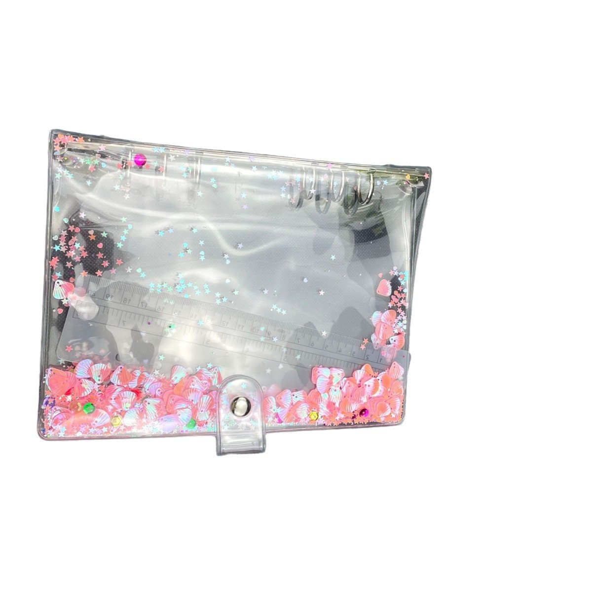 ネット赤ins少女心ユニコーン活ページ本流砂スパンコールA6手帳ノート学生ノート