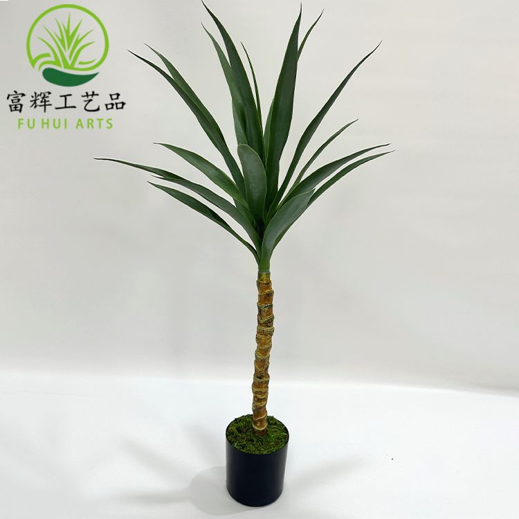 仿真北美絲蘭樹荷蘭鐵龍舌蘭綠植盆栽組合造景仿真樹道具擺件批發