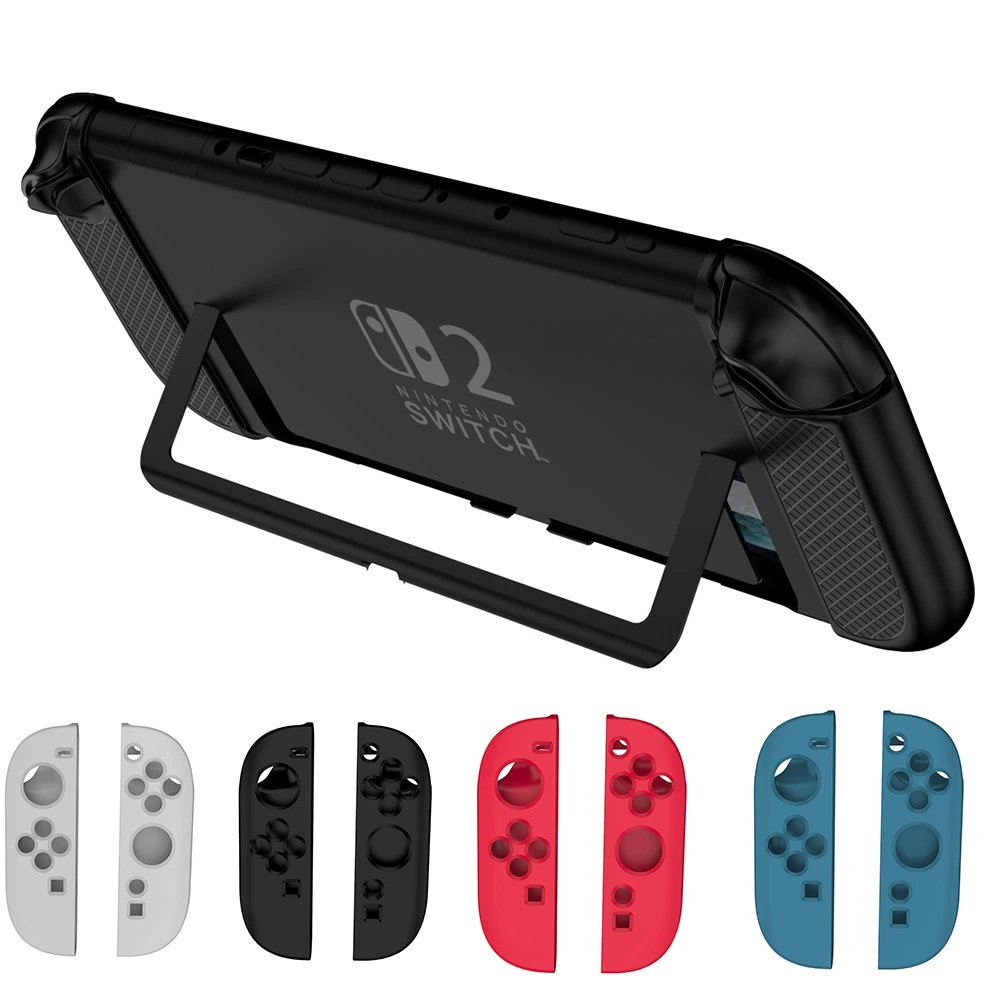 Защитная силиконовая надставка левого и правого рычага Switch2, нескользящая силиконовая оболочка NS2Joycon