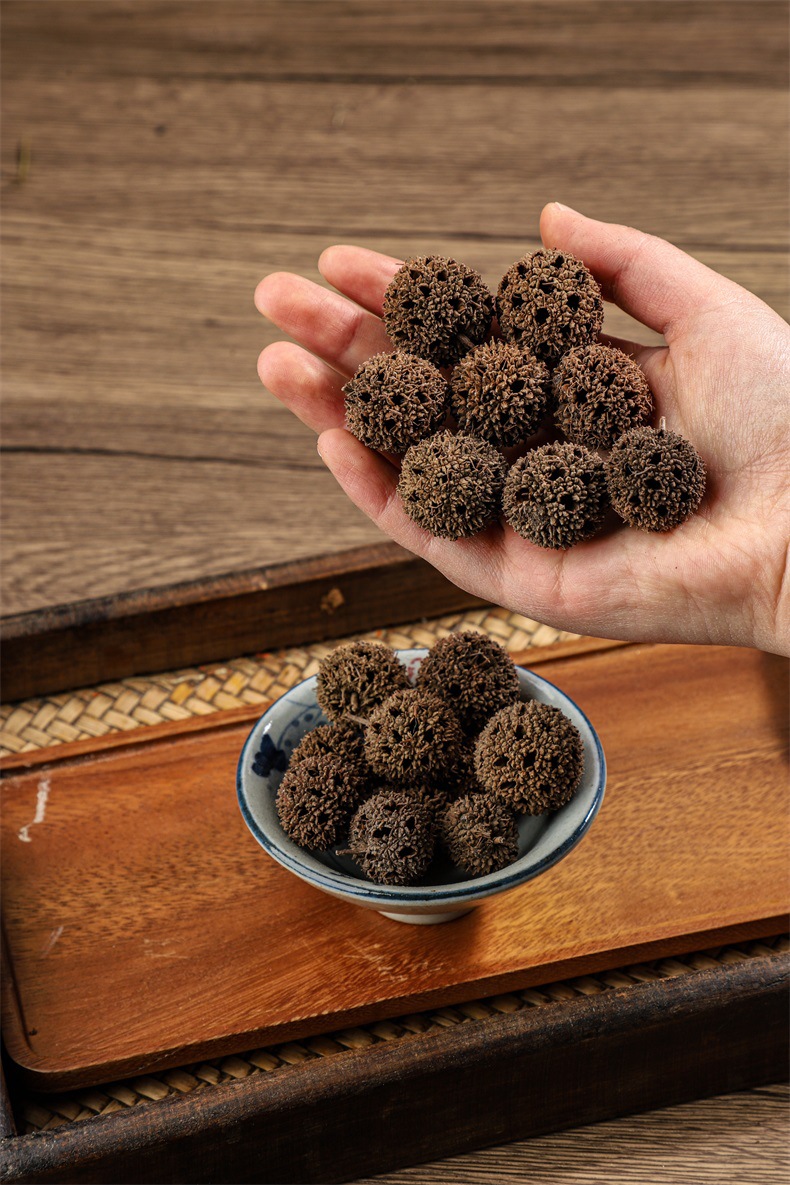 Lulutong Sweetgum Fruit 500g Dried Liquidambar Fructus Clean Sifted Traditional TCM Herb quality and texture