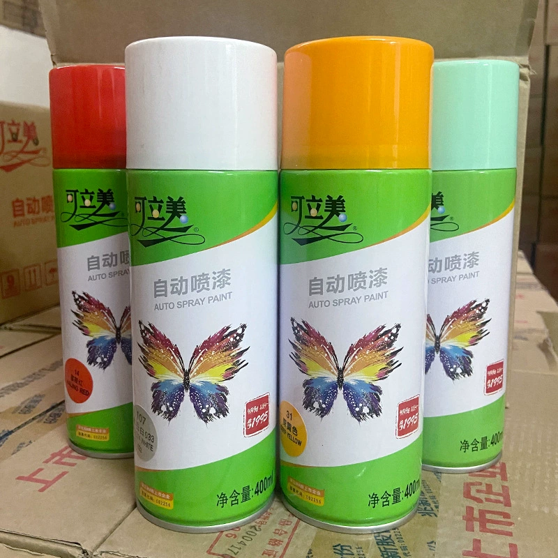 Набор автоматических аэрозольных красок для предотвращения ржавчины, удаления граффити с металла, черно-белой покраски, ремонта, декоративной отделки и изменения цвета автомобилей.