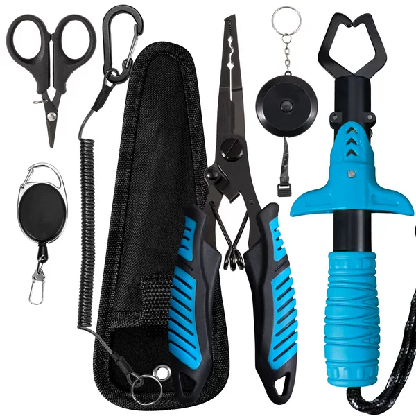 In-Stock Amazon Hot-Selling Fishing Pliers Set, Non-Slip Fishing Pliers, Fish Control Tool Accessories, Fishing Set