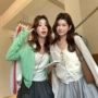 显瘦夏季v领防晒开衫