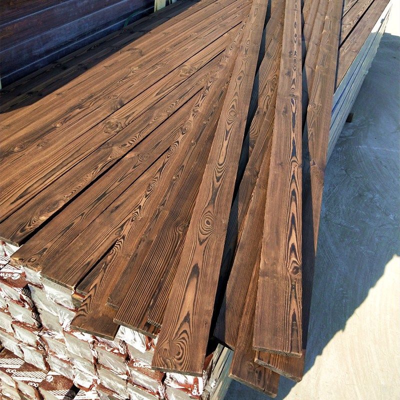 防腐木条木地板碳化实木板材护墙板桑拿板吊顶庭院葡萄架户外木方|ms