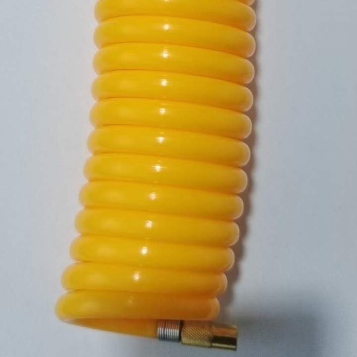 Yellow telescopic air pump