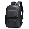 Black waterproof backpack, A-line
