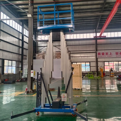 Single-Pole and Double-Pole Aluminum Avtomobil fırlanan platformaları