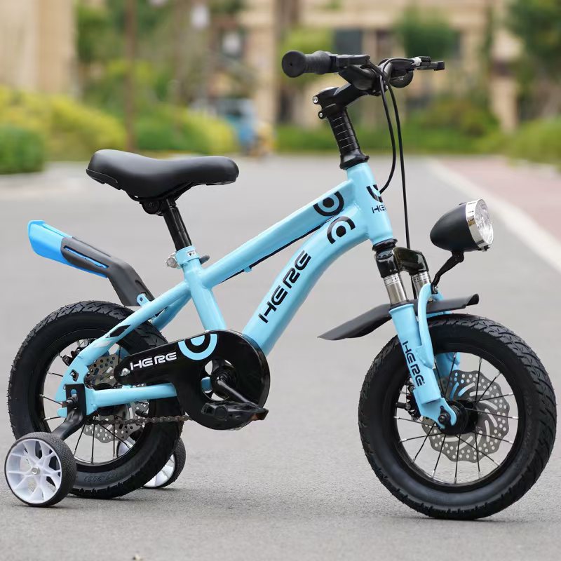 Children's Bicycle Boy Girl Stroller 3-8 Years Old Baby Bicycle Medium and Large Kidsren's Double Disc Brake Kidsren's Stroller