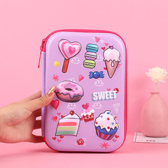 亞馬遜跨境新款EVA文具盒兒童便捷學習文具六一節日禮品廠家可定