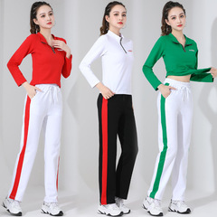 New Yang Liping Square Dance Sports Clothing Set Spring Casual Fitness Hip Hop Dance Costume for Women