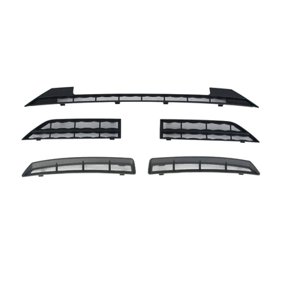 snap-on front grille BYD – Automobile anti-insect net - matte-black-insect-proof-net-set-ev